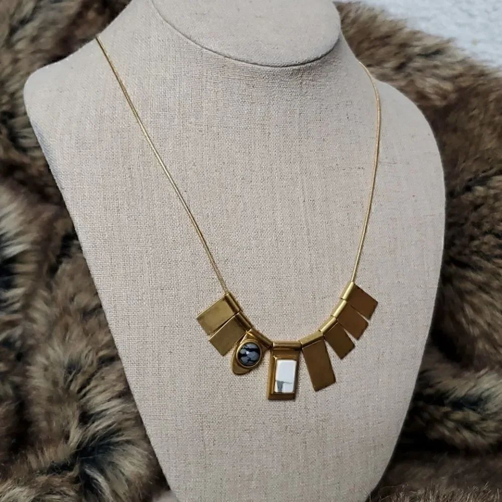 Madewell | Metal and Stone Necklace